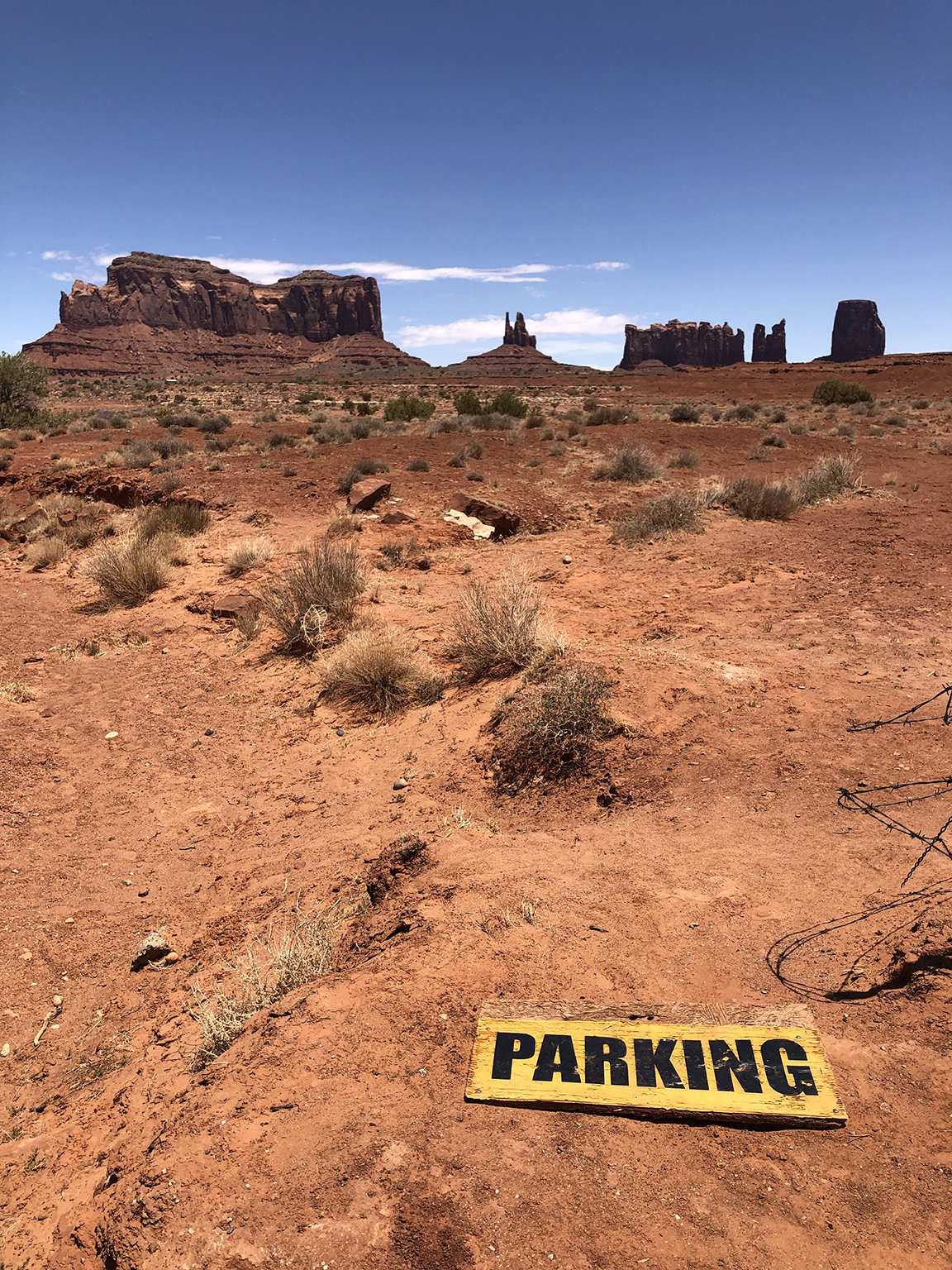 Monument Valley Parking